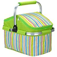 Lysport 20L Fashionable Insulated Collapsible Picnic Cooler Tote Lunch Bag Food Preservation Bag for Work Party BBQs…